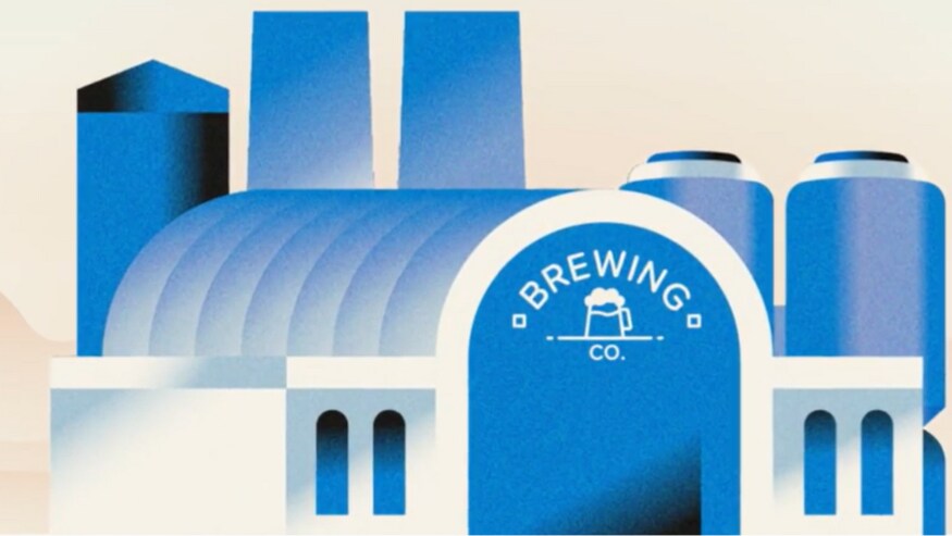 Illustration of a Brewing Company