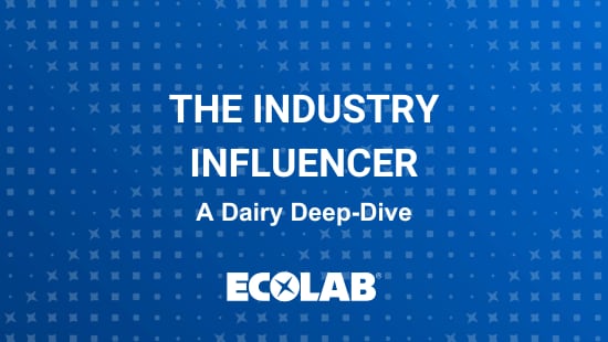 The Industry Influencer a Dairy Deep-Dive - Ecolab logo