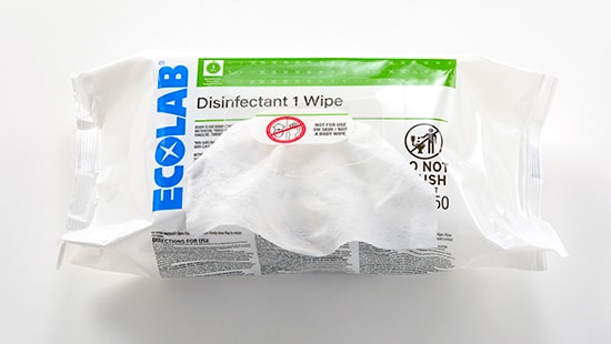 Ecolab D1 Plastic-Free Wipe