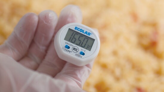 CONTROL COMPANY, Food Safety, LCD, Waterproof Thermometer - 38ZC69